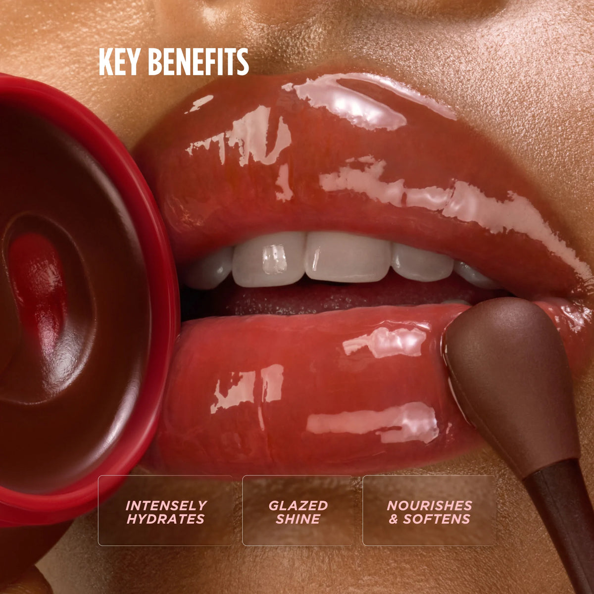 Honey Glaze Collagen Therapy Lip Mask - Cherry Chocolate