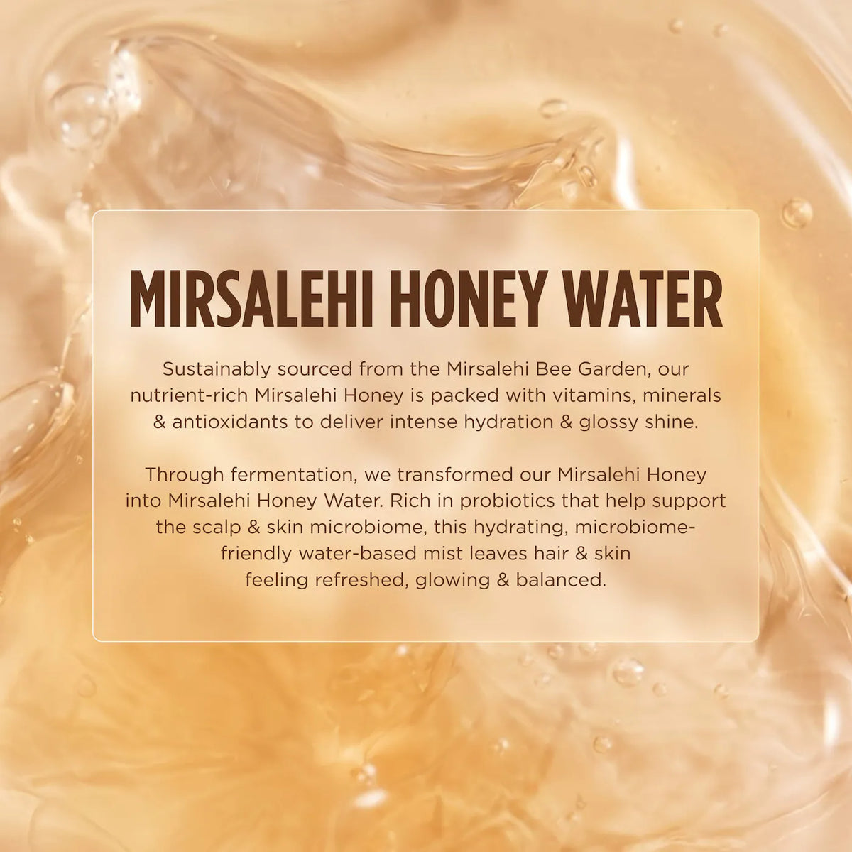 Honey Infused Hair & Body Mist Honey Dewy