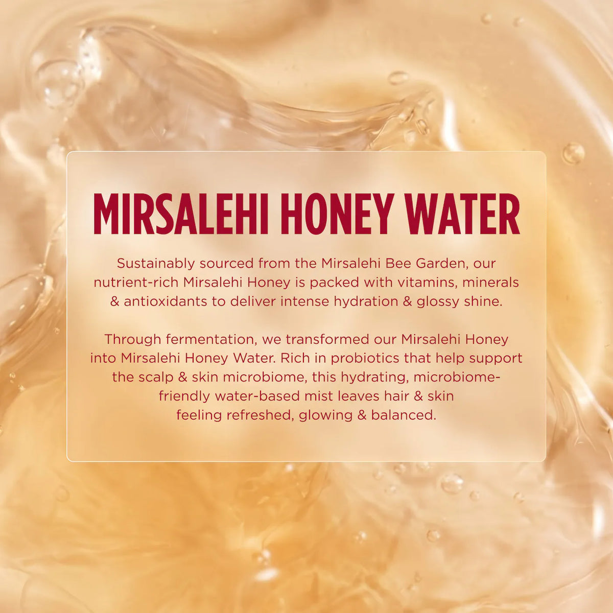 Honey Infused Hair & Body Mist Glazed Cherry