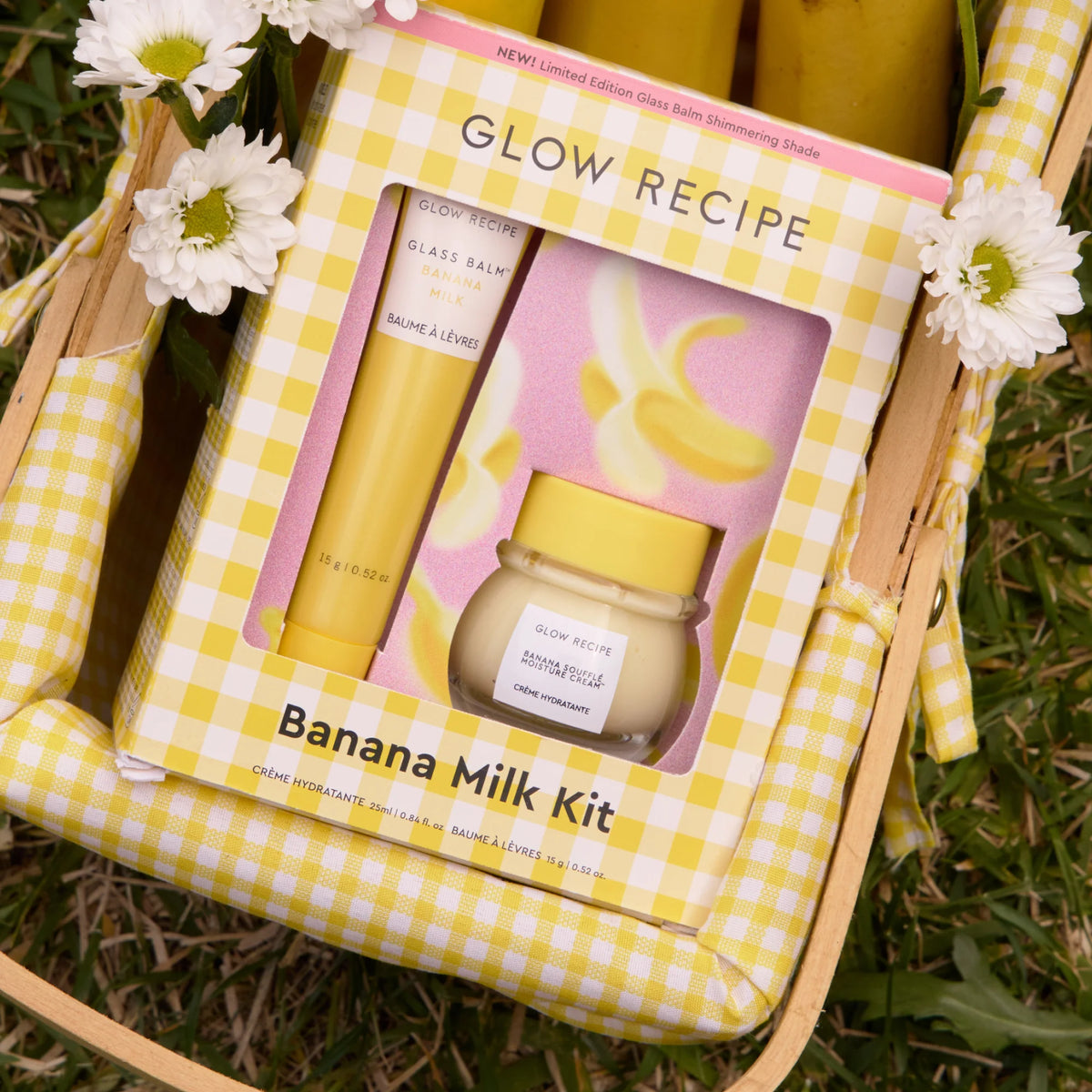 Limited Edition Banana Moisturizing Cream & Shimmer Lip Treatment Duo