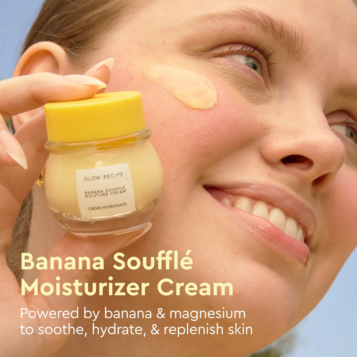 Limited Edition Banana Moisturizing Cream & Shimmer Lip Treatment Duo