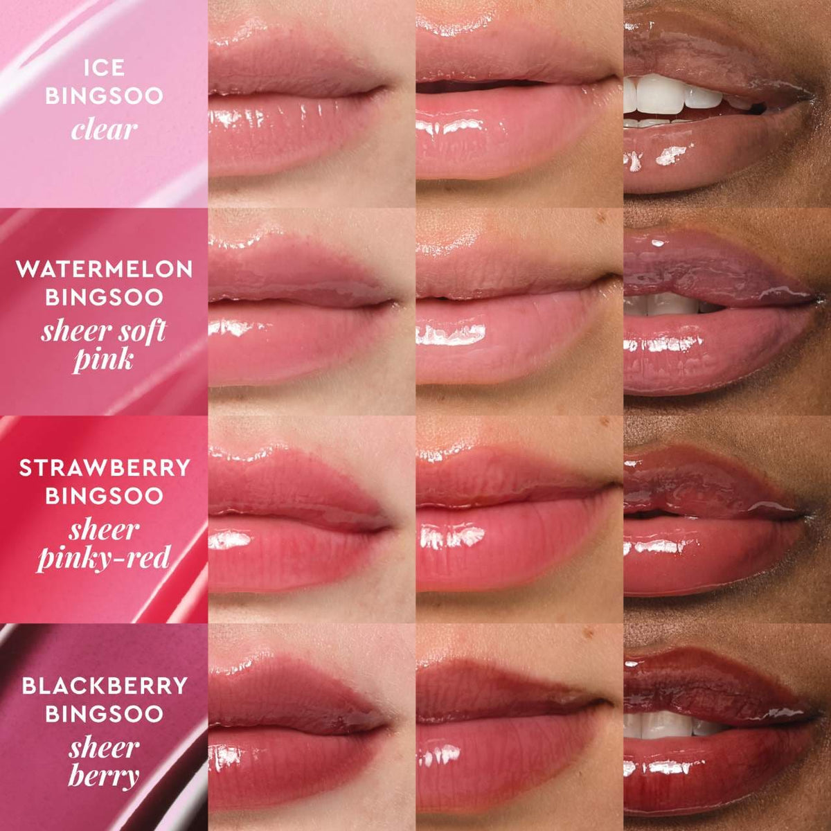 Glass Balm Lip Treatment - Blackberry Bingsoo
