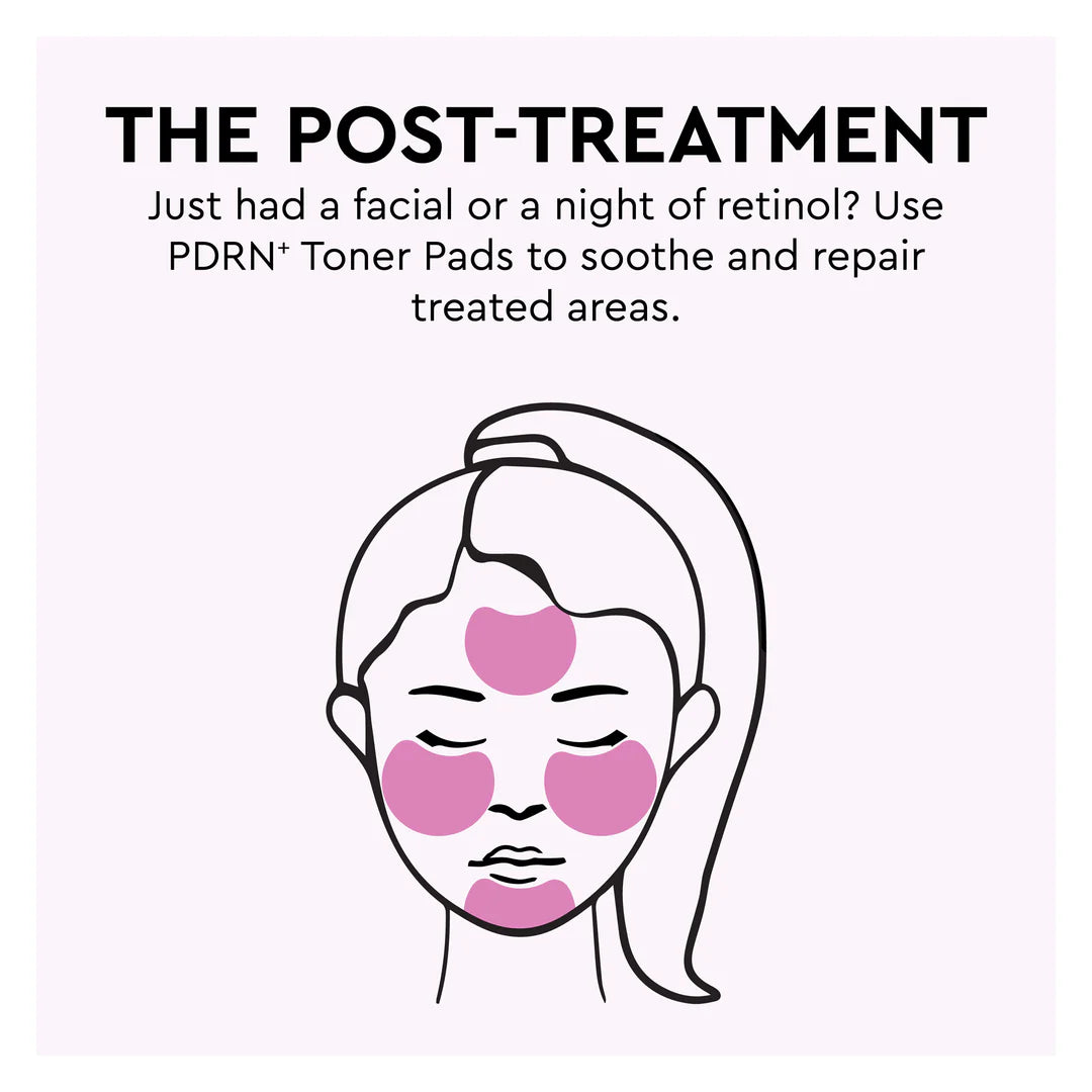 PDRN+ Repair + Soothe Korean Toner Pads