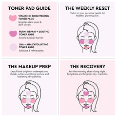 PDRN+ Repair + Soothe Korean Toner Pads