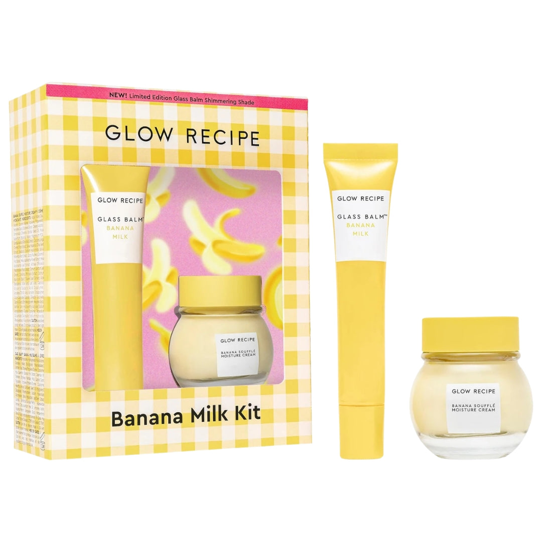 Limited Edition Banana Moisturizing Cream & Shimmer Lip Treatment Duo