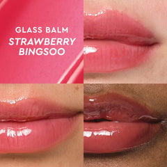 Glass Balm Lip Treatment - Strawberry Bingsoo