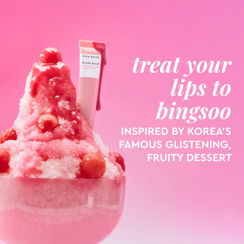 Glass Balm Lip Treatment - Watermelon Bingsoo