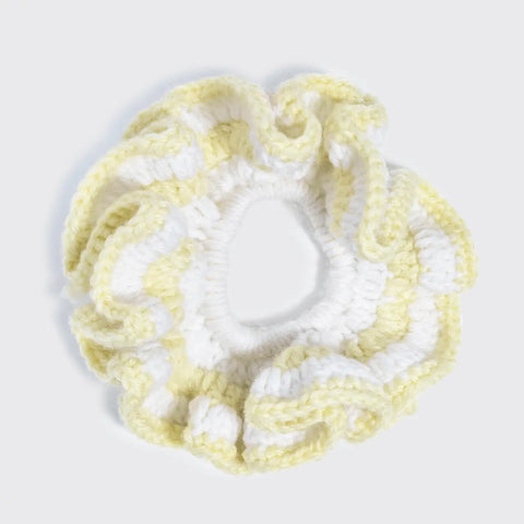 Crochet Scrunchie - Butter Yellow