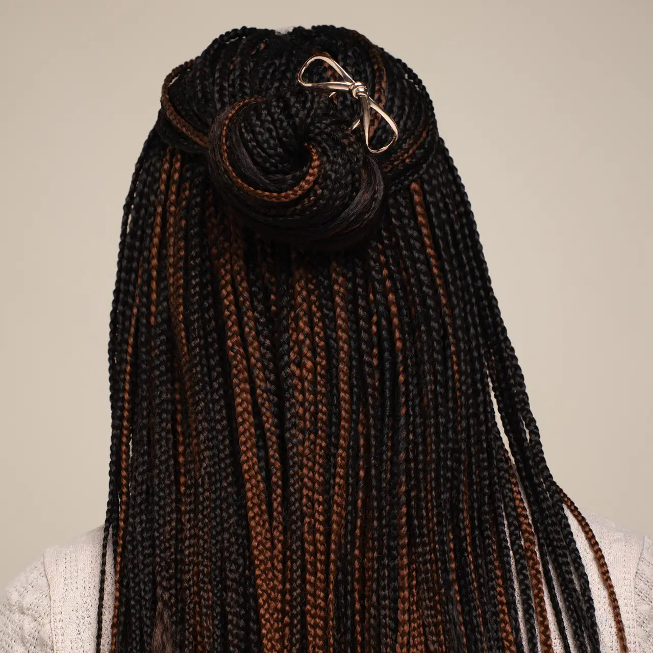 Mini Metal Bow French Hair Pin Gold