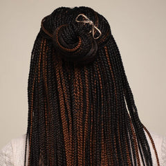 Mini Metal Bow French Hair Pin Gold