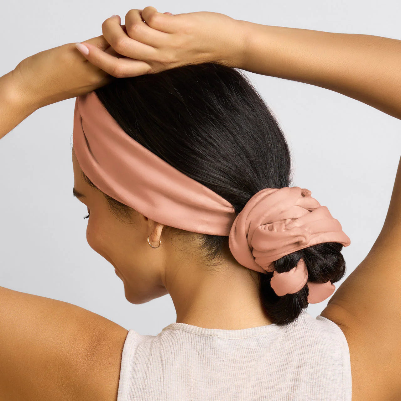 Set & Flow Active Curling Headband Terracotta