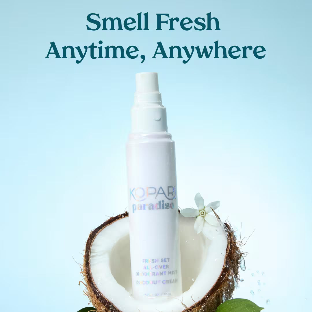 Paradiso Set All-Over Body Deodorant Mist Coconut Cream