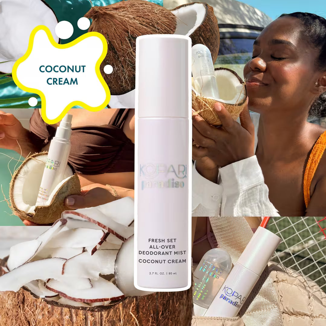 Paradiso Set All-Over Body Deodorant Mist Coconut Cream