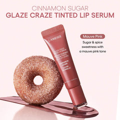 Glaze Craze Tinted Lip Serum - Cinnamon Sugar