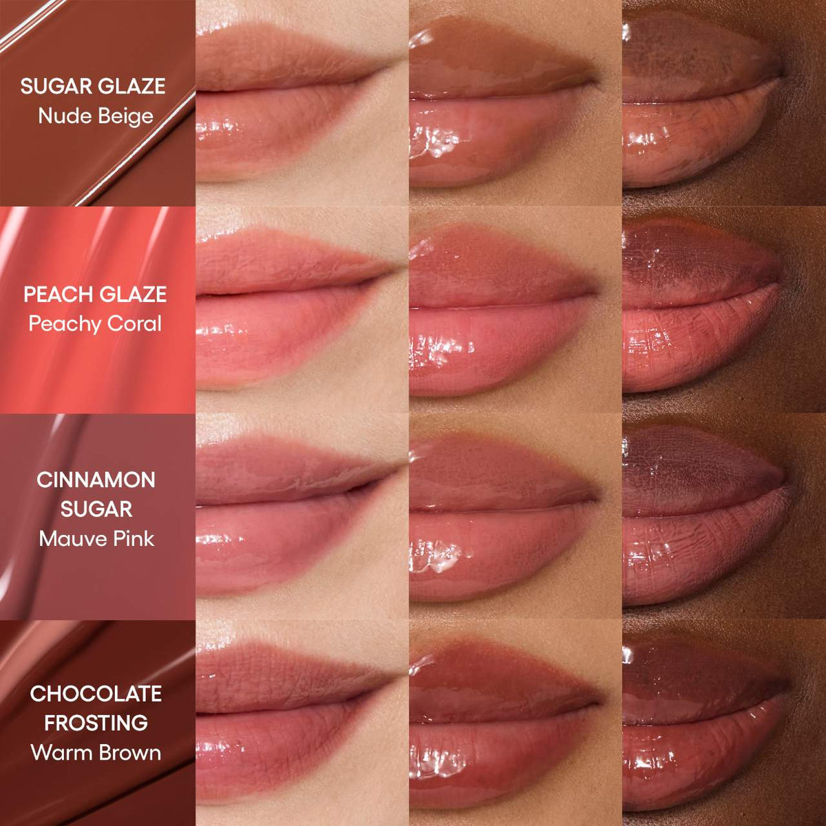 Glaze Craze Tinted Lip Serum - Chocolate Frosting