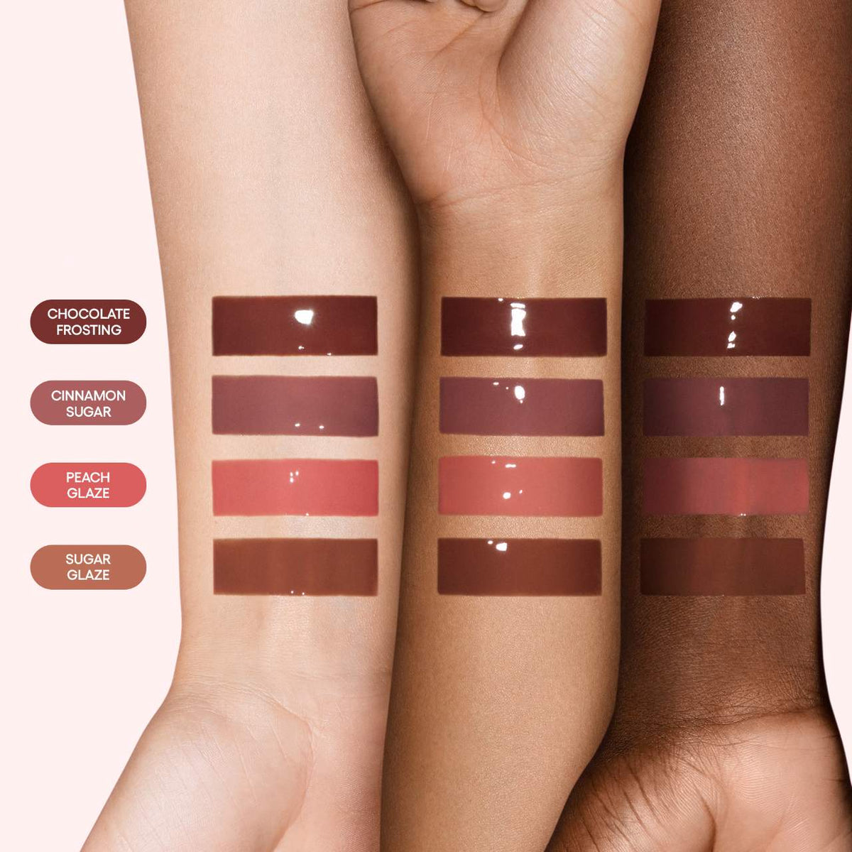 Glaze Craze Tinted Lip Serum - Chocolate Frosting