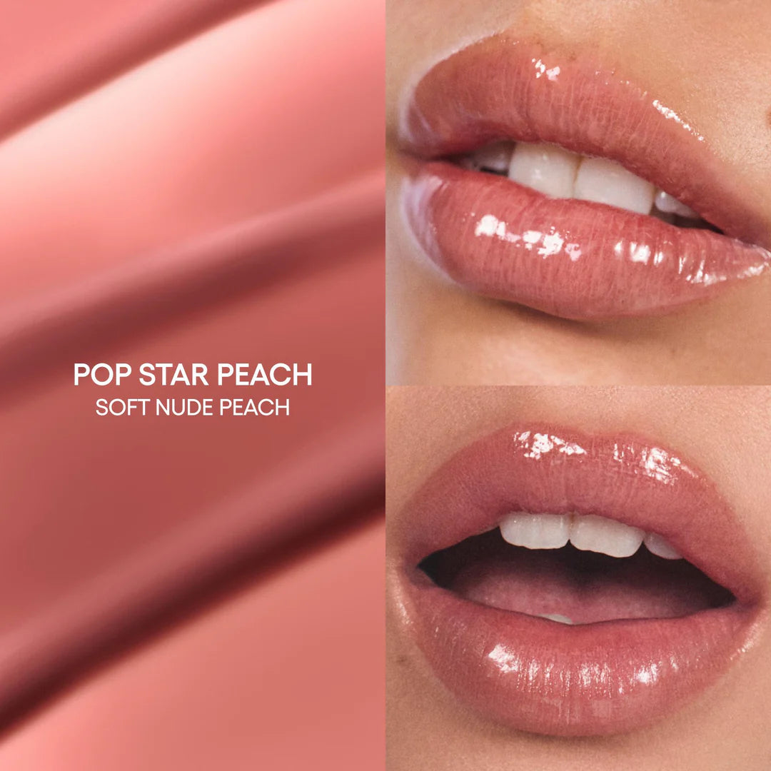 JuicePop Box Lip Tint Lip Oil Stain Pop-Star Peach