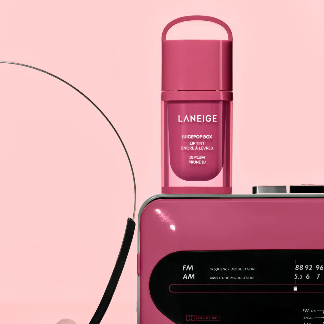 JuicePop Box Lip Tint Lip Oil Stain DJ Plum