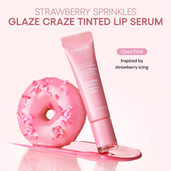 Glaze Craze Tinted Lip Serum - Strawberry Sprinkles