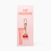 Lip Charm Keychain Accessory - Cherry