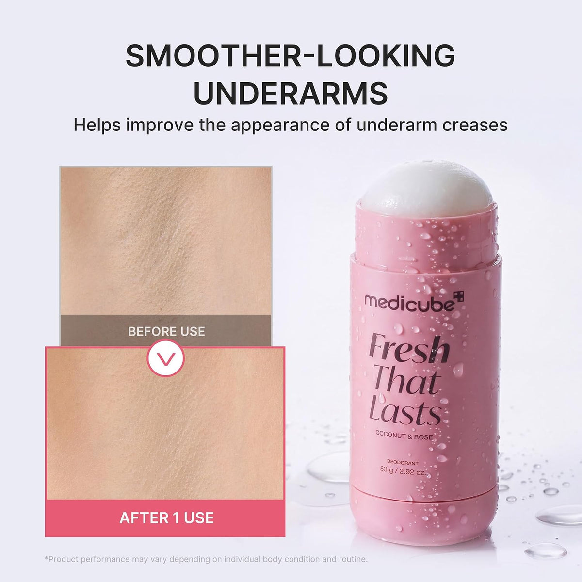 Fresh That Lasts PDRN Coconut Rose Aluminium Free Deodorant