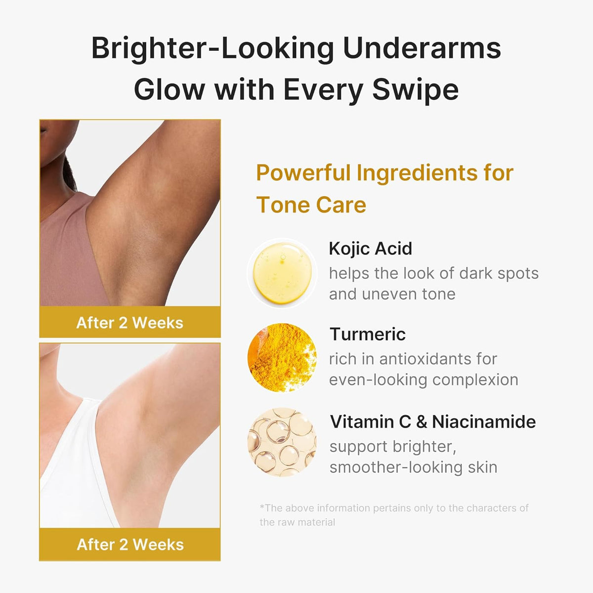 Fresh That Lasts Kojic Acid & Turmeric Aluminum-Free Deodorant
