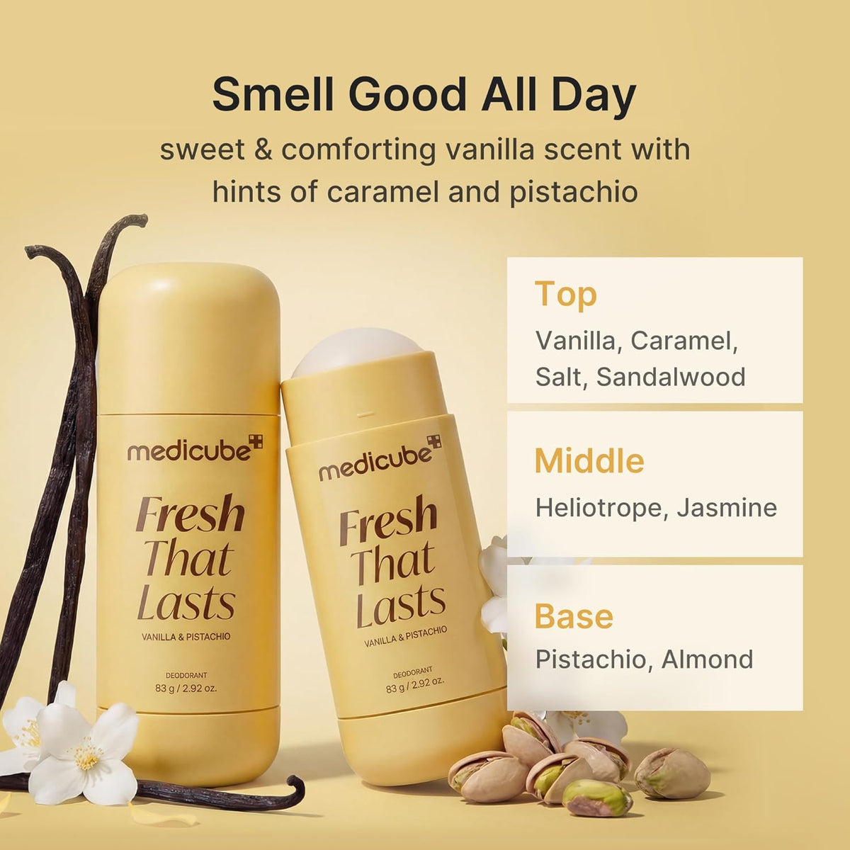Fresh That Lasts Kojic Acid & Turmeric Aluminum-Free Deodorant