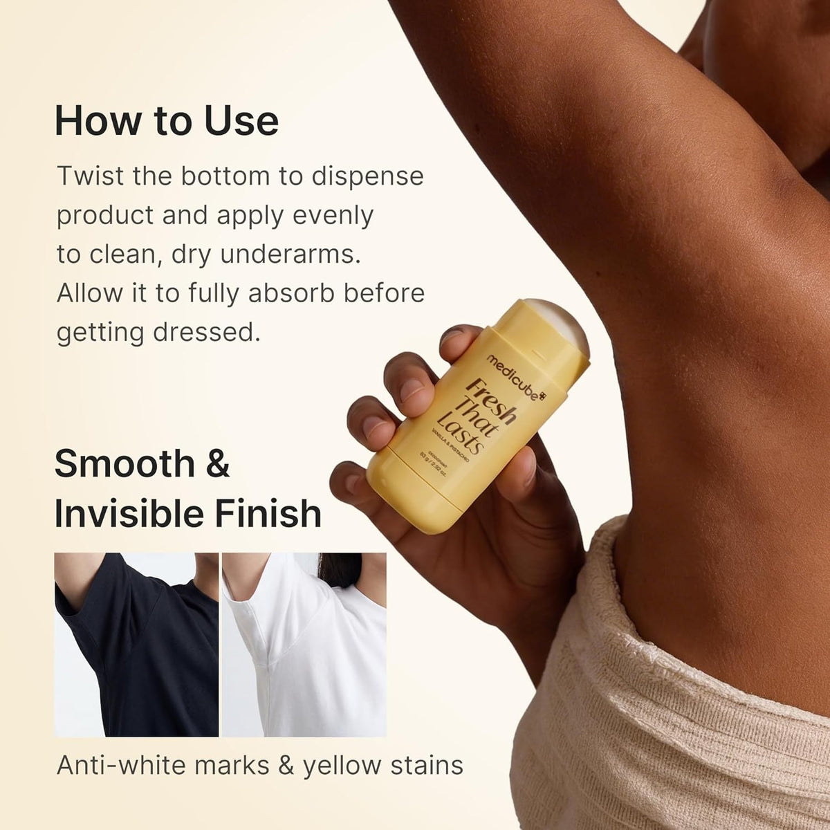 Fresh That Lasts Kojic Acid & Turmeric Aluminum-Free Deodorant