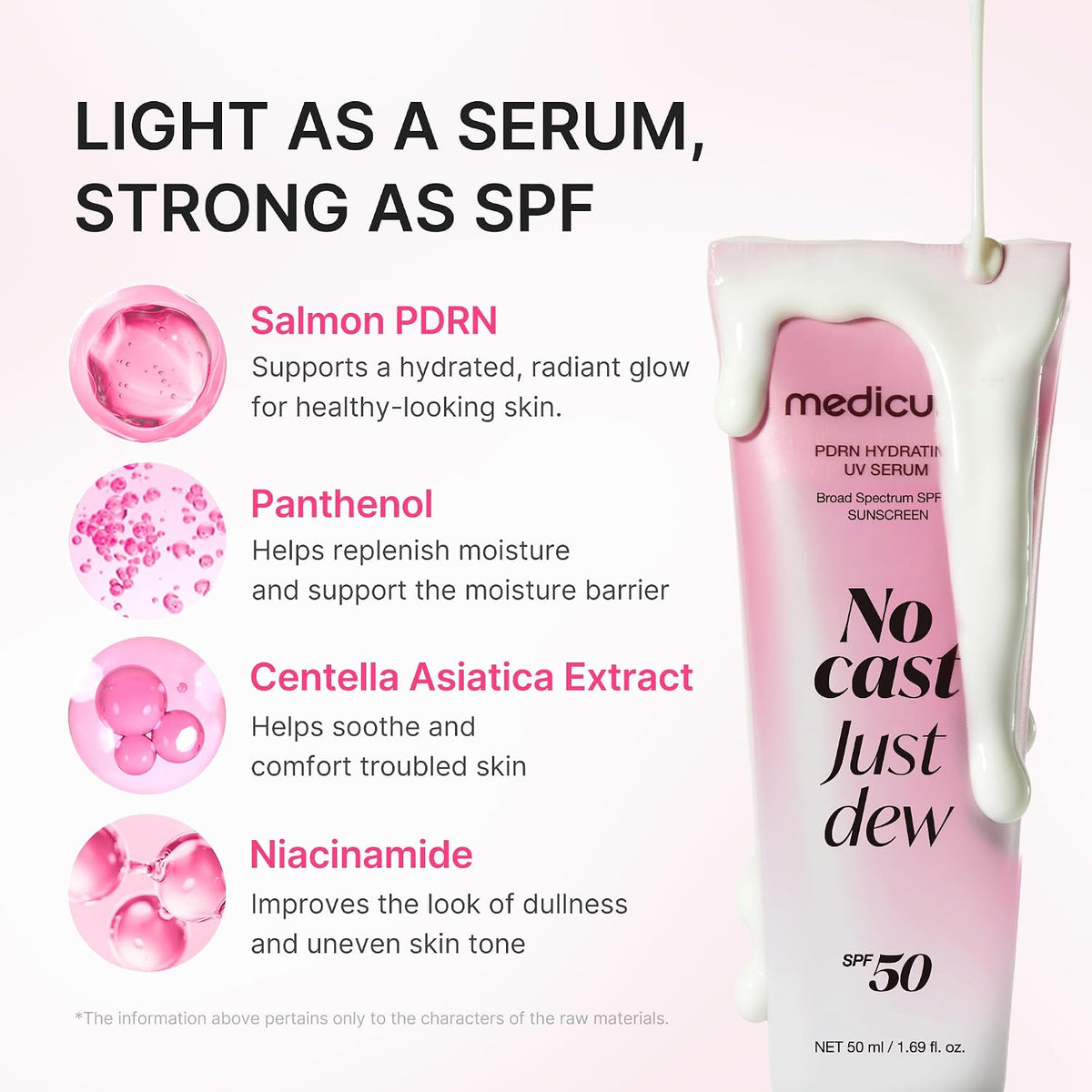 No Cast Just Dew PDRN Sunscreen SPF 50