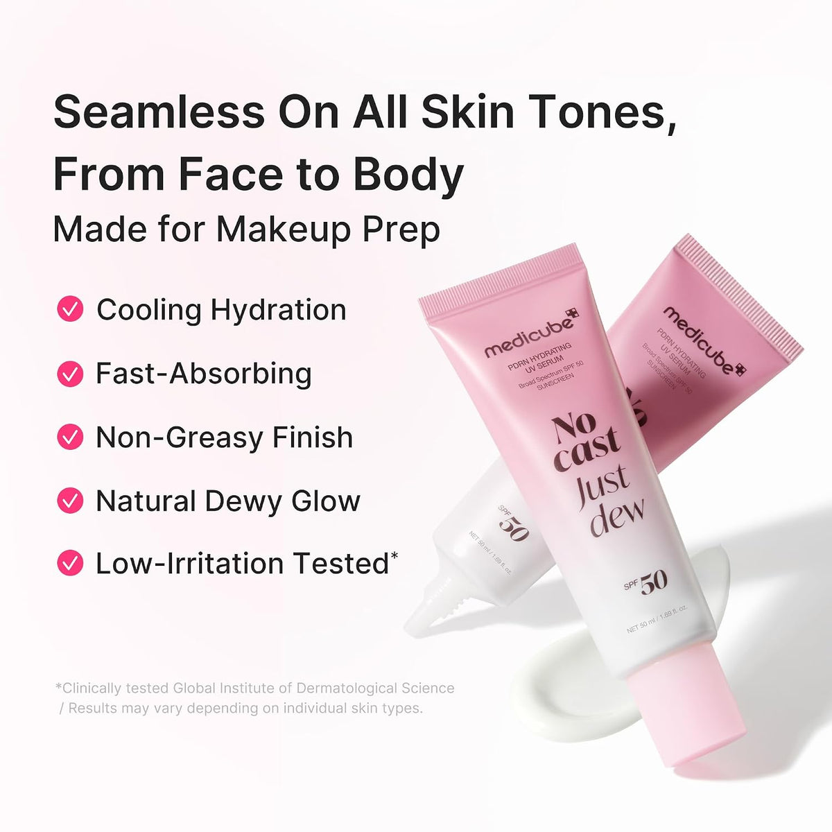 No Cast Just Dew PDRN Sunscreen SPF 50