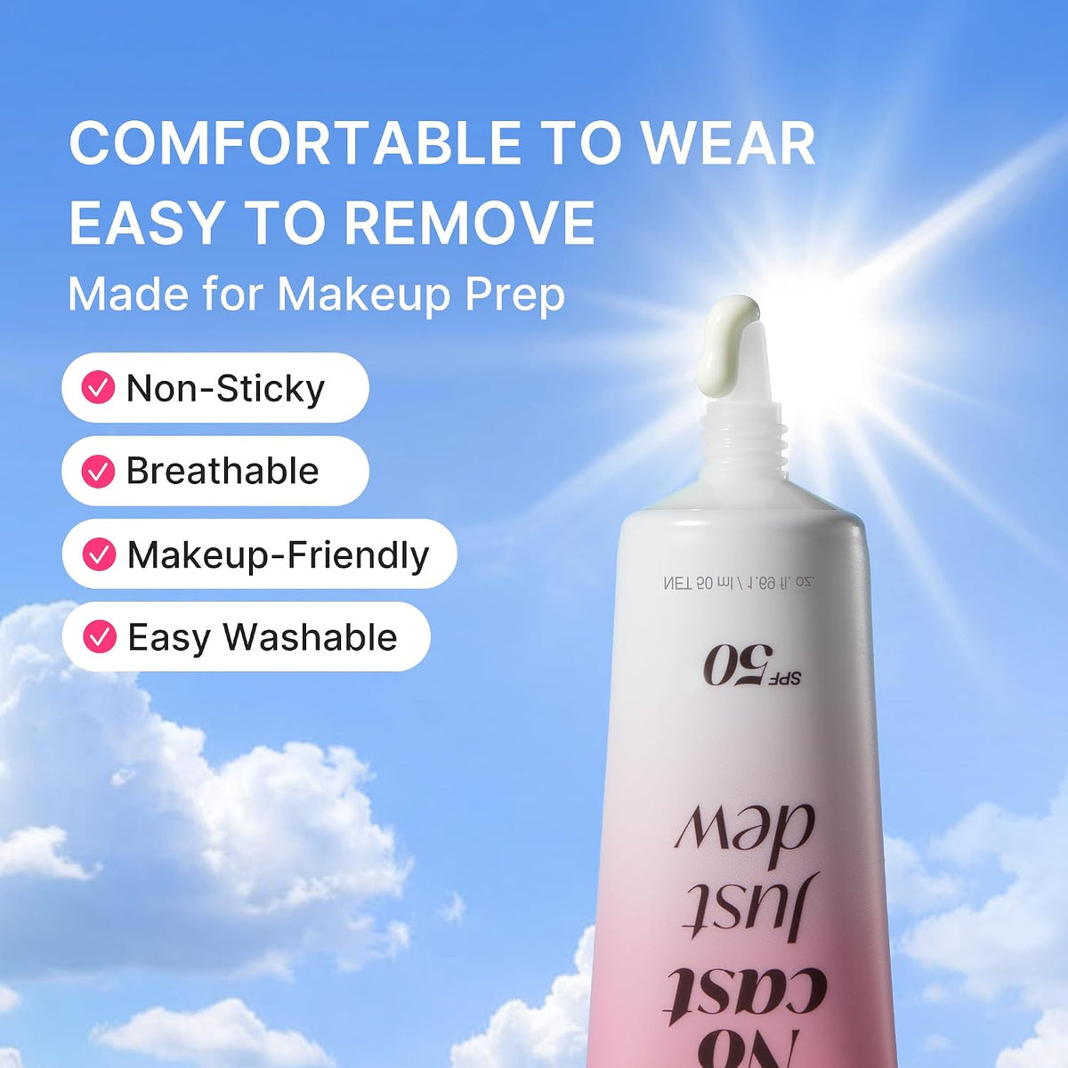 No Cast Just Dew PDRN Sunscreen SPF 50