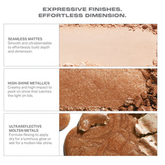 Dazzling Metallics Eyeshadow Trio Champagne On Tap