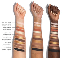 ChromaPlus 12-Pan Eyeshadow Palette - Flickering Sands