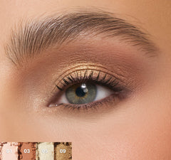 ChromaPlus 12-Pan Eyeshadow Palette - Flickering Sands