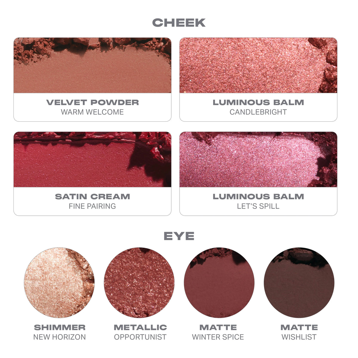 Holiday Collection Face & Eye Palette - Glass Half Full