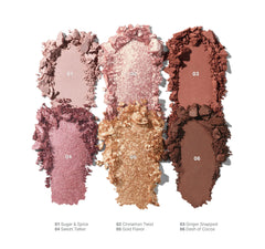 ChromaPlus 6-Pan Eyeshadow Palette - Outer Spice