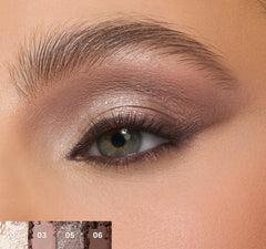 ChromaPlus 6-Pan Eyeshadow Palette - Rich Glitch