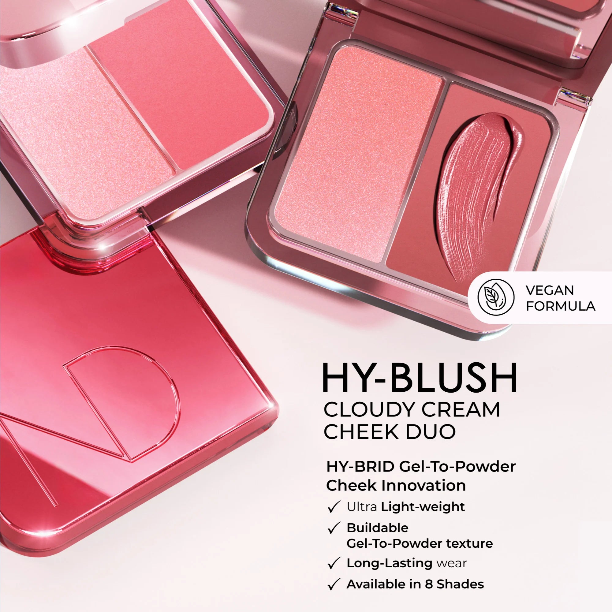 Hy-Blush Cloudy Cream Cheek Duo Nude Muse