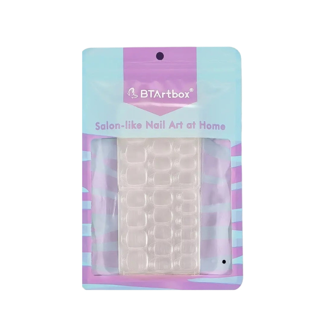 Press On Adhesive Nail Tabs - 20 Sheets