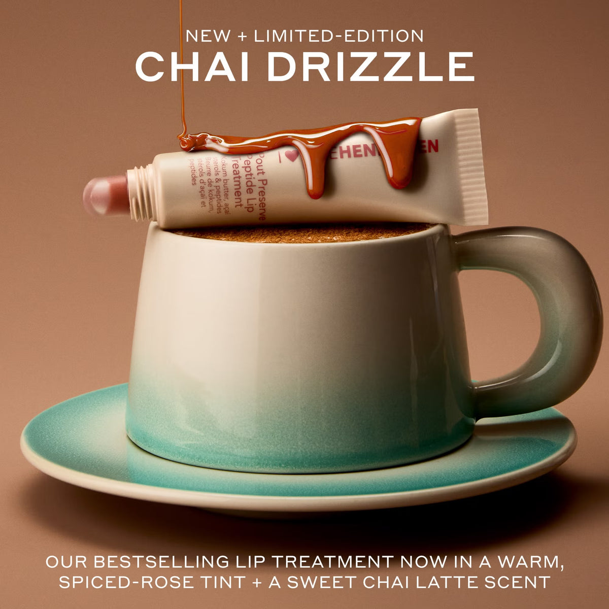 Pout Preserve Peptide Lip Treatment Chai Drizzle