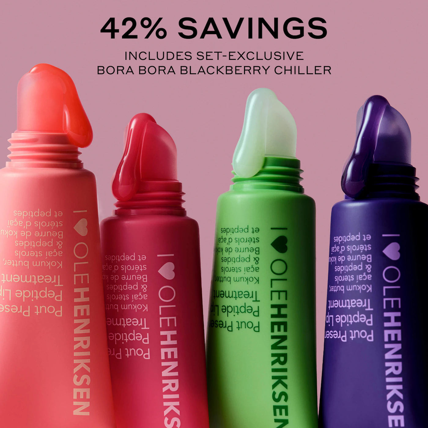 Passport To Chill Mini Pout Preserve Peptide Lip Set