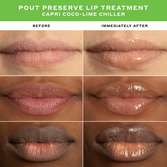 Pout Preserve Chillers Peptide Lip Treatment Capri Coco Lime