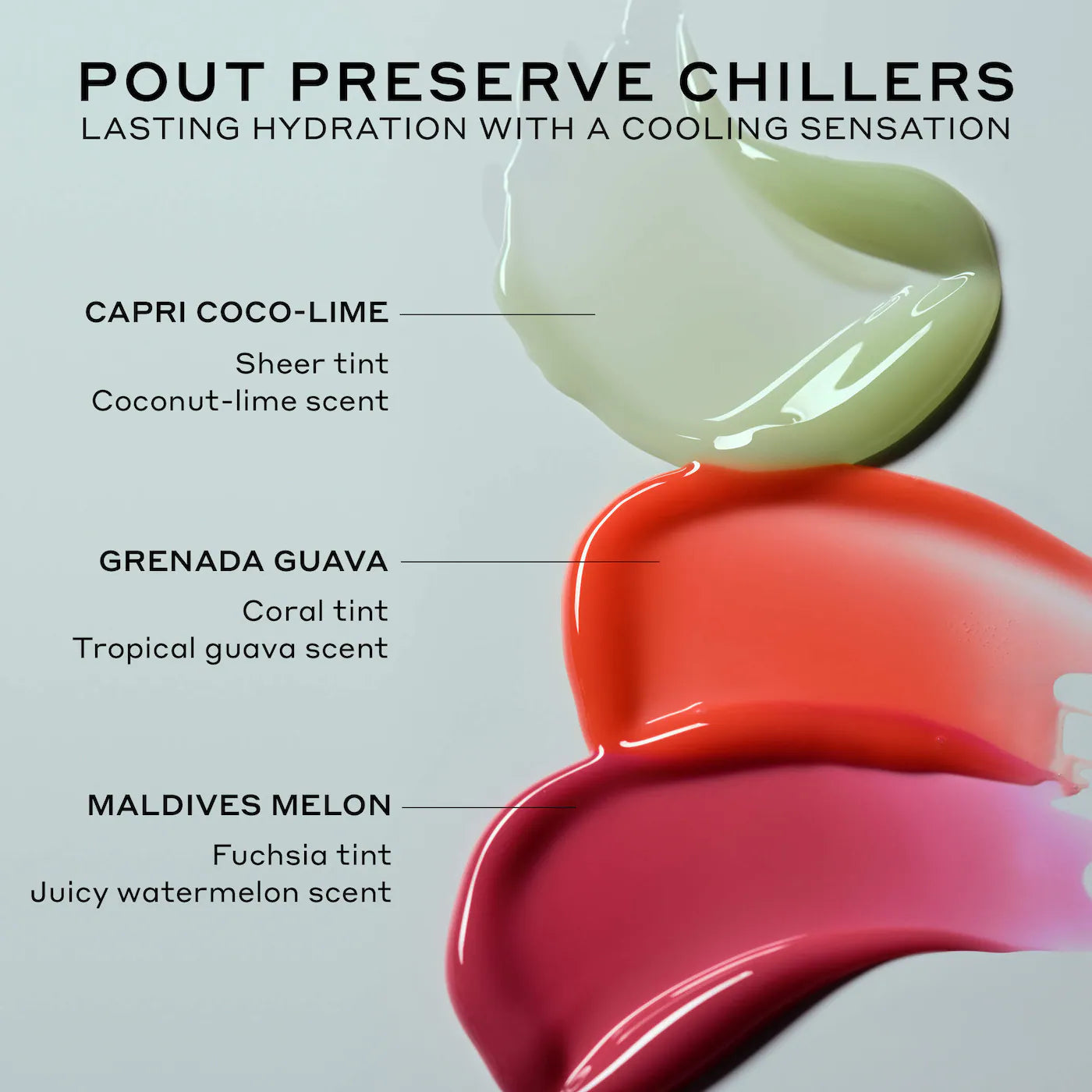 Pout Preserve Chillers Peptide Lip Treatment Capri Coco Lime