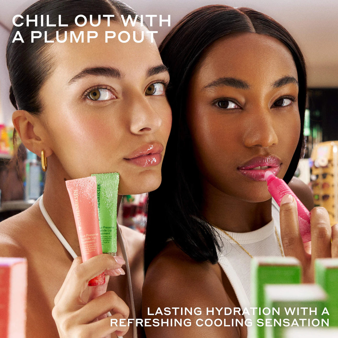 Pout Preserve Chillers Peptide Lip Treatment Maldives Melon