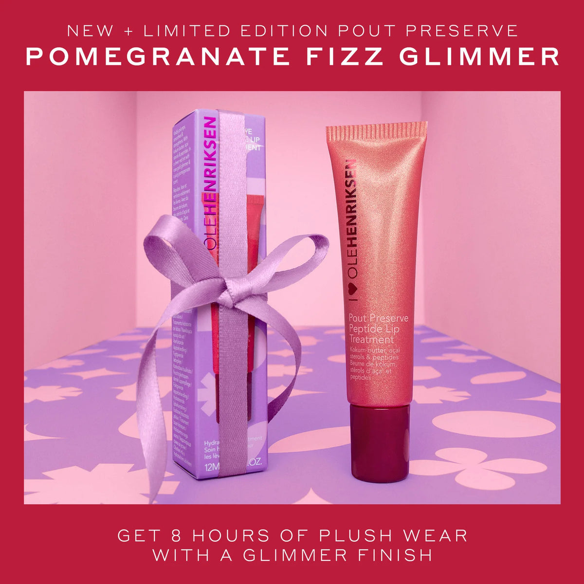 Pout Preserve Peptide Lip Treatment Pomegranate Fizz Glimmer