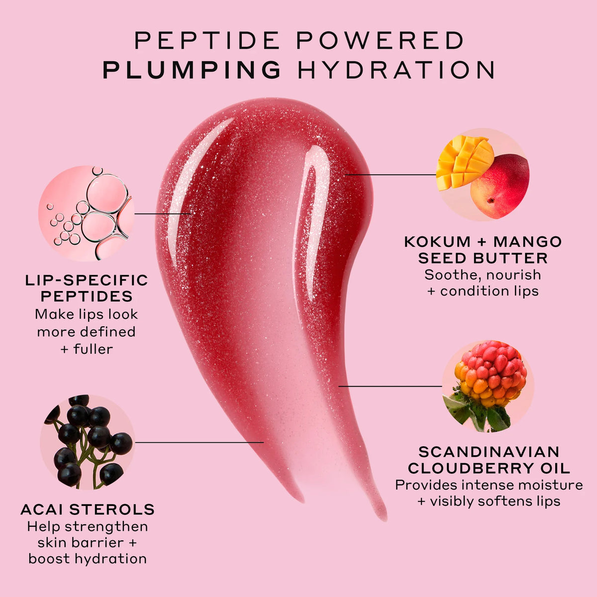 Pout Preserve Peptide Lip Treatment Pomegranate Fizz Glimmer