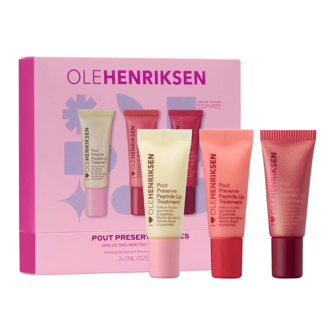 Pout Preserve Mini Hydrating Peptide Lip Trio