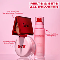 Powder Melt Glass Setting Spray