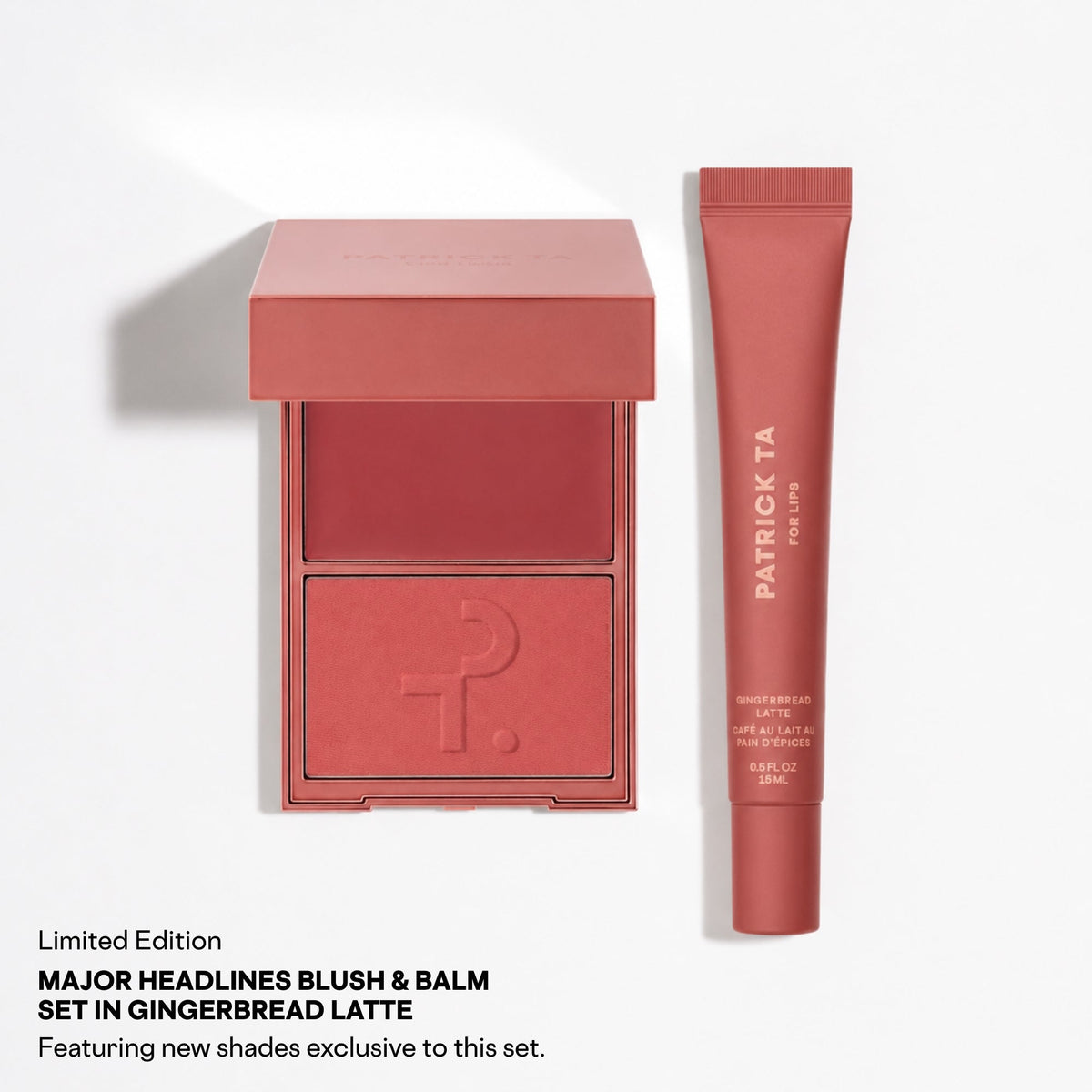 Major Headlines Blush & Balm Set - Gingerbread Latte
