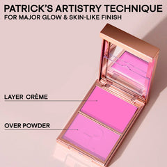 Major Headlines Double-Take Crème & Powder Blush Duo - Soft Launch
